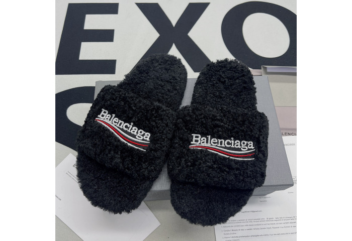 Balenciaga Furry Slide
