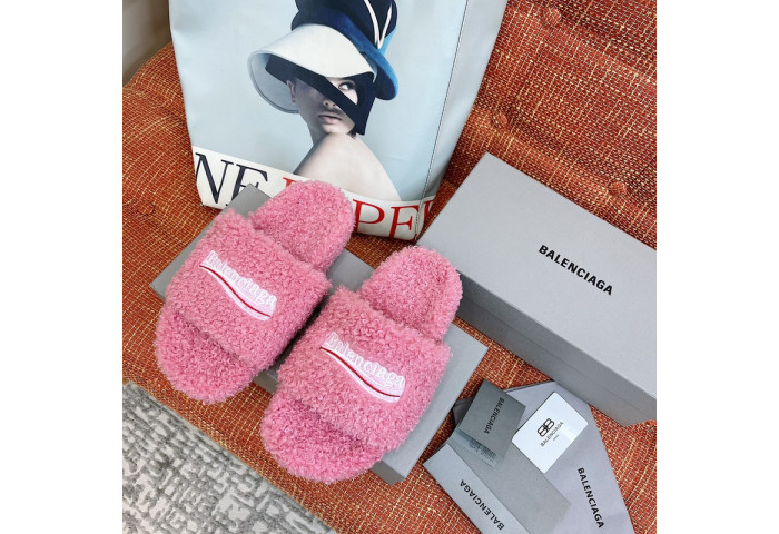Balenciaga Furry Slide