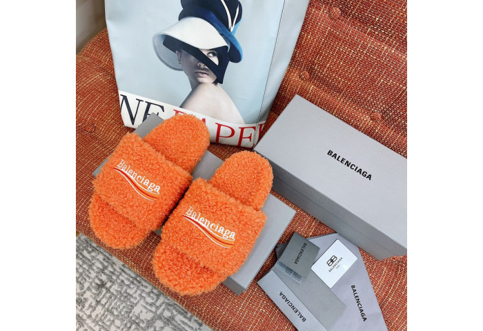 Balenciaga Furry Slide