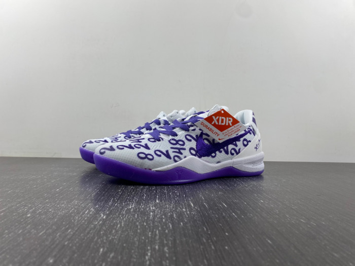 nike kobe 8 protro court purple fq3549-100