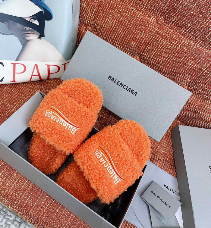 Balenciaga Furry Slide