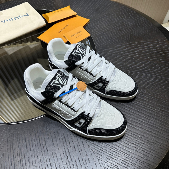 LV Trainer Sneaker (crystal customize)