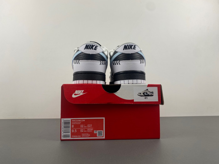 nike dunk low reverse panda fd9064-011