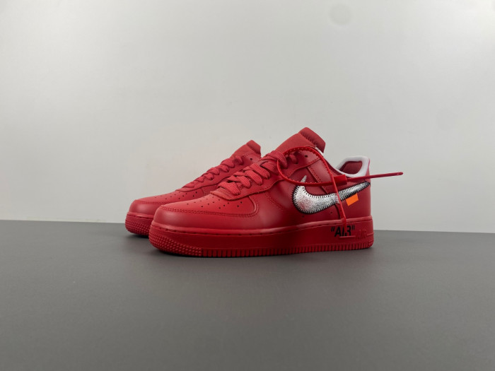 nike air force 1 low off-white red ao4297-600