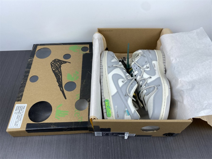 nike dunk low o-w lot 42 dm1602-117