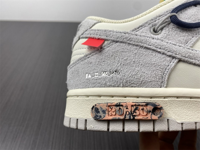 nike dunk low o-w lot 20 dj0950-115