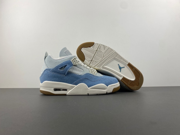 Air Jordan 4 Denim "Worn Blue” IB6716-100