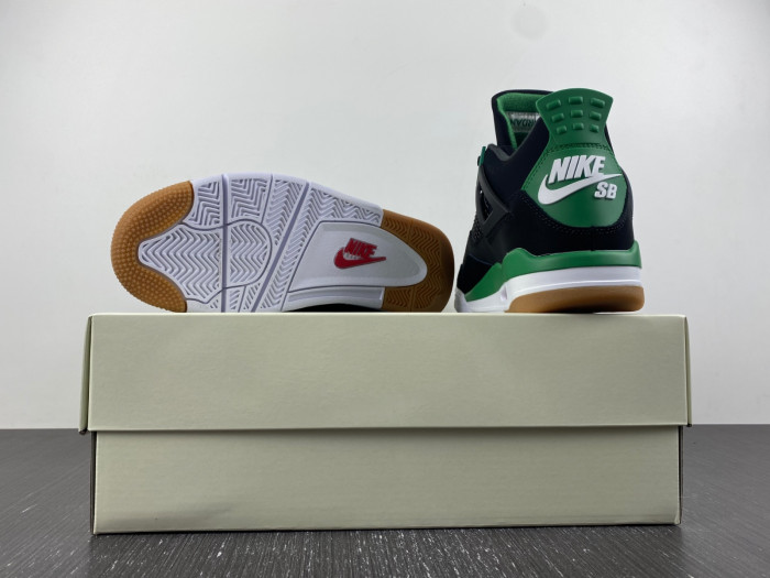 jordan 4 retro sb black green dr5415-030