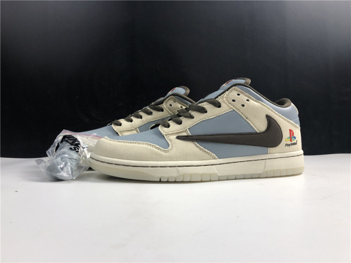 travis scott x playstation x nk sb dunk low cu1726-800