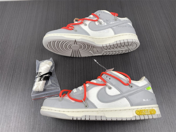 nike dunk low o-w lot 6 dm1602-110