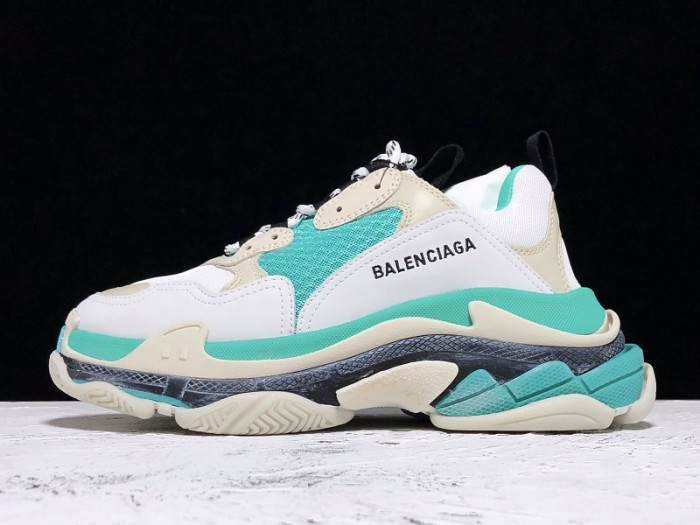 blcg triple s trainer ''white rose black'' (w)524038 w09o5 9035