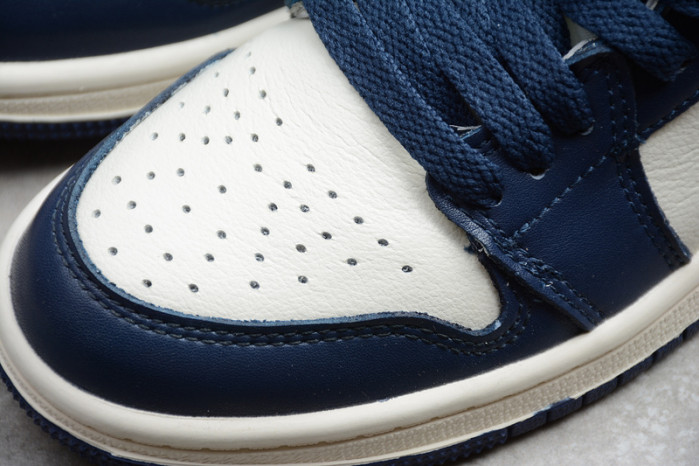 kids air jordan 1 obsidian university blue (555088-140)