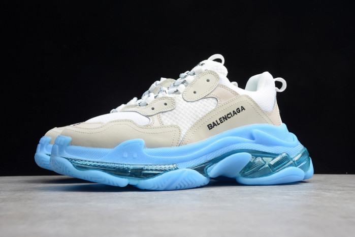 blcg sneaker triple.s.gomma beige grey-blue