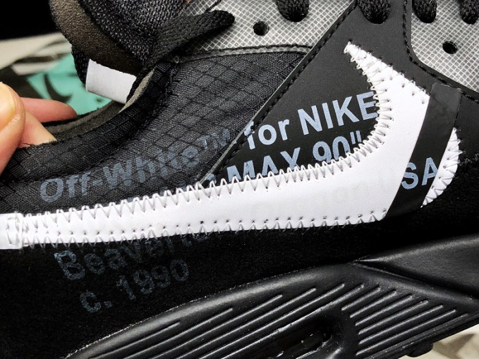 nike air max 90 o-w black aa7293-001