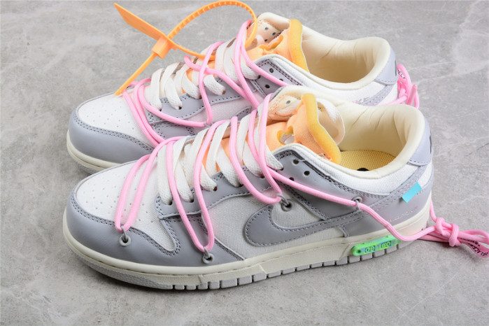 nike dunk low o-w lot 9 dm1602-109