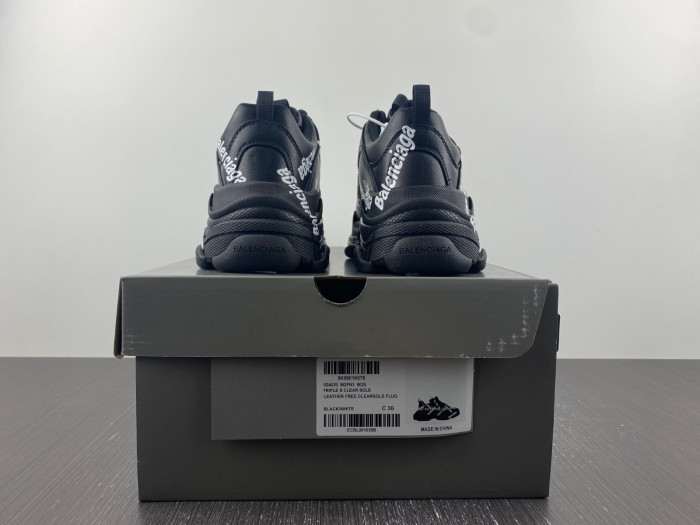 blcg sneaker triple.s.black 536737 w2fab1090