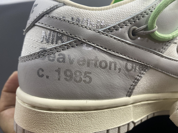 nike dunk low o-w lot 7 dm1602-108