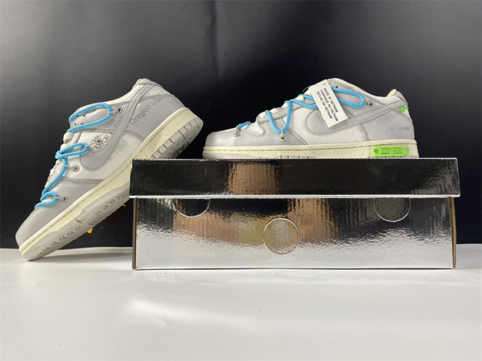 nike dunk low o-w lot 2 dm1602-115