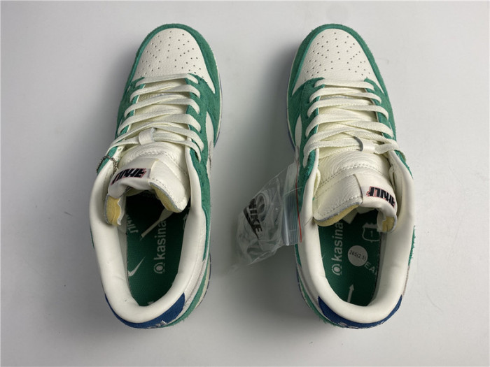 nike dunk low kasina neptune green cz6501-101