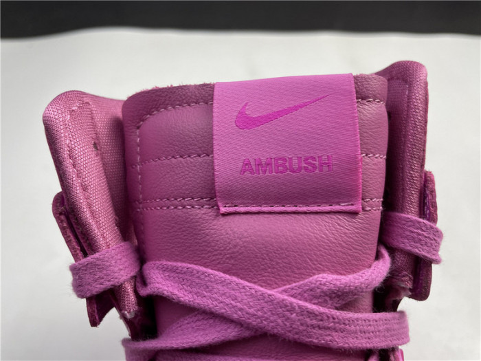 nike dunk high ambush active fuchsia cu7544-600