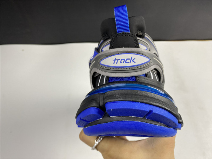 Ba*len*cia*ga track trainer blue and black 542436 w3ac1 2047