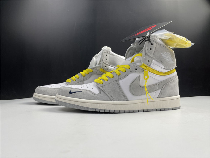 air jordan 1 high switch light smoke - cw6576-100