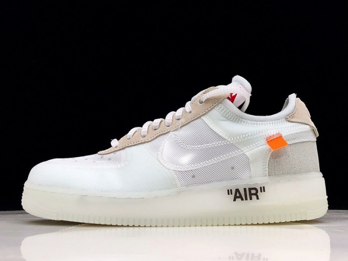nike air force 1 low o-w mens ao4606-100