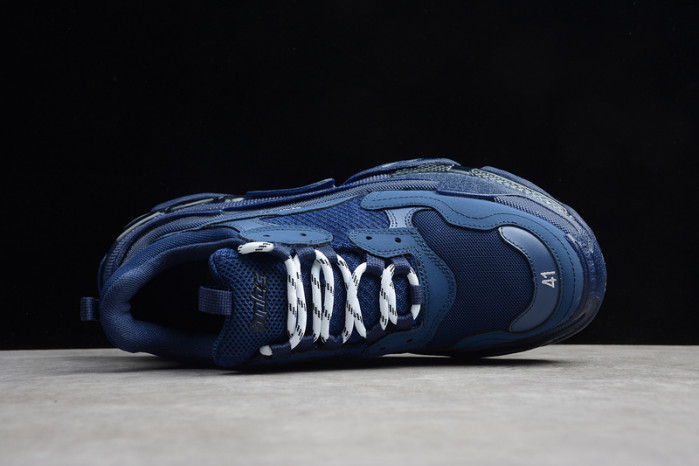 blcg sneaker triple.s.gomma deep blue