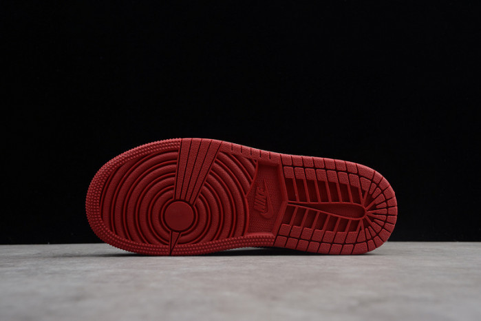 kids air jordan 1 retro high og "bred toe" 555088 610